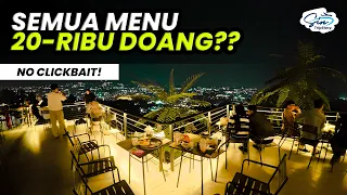cafe the daun puncak view city light u0026 menu terjangkau