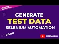 Generate Meaningful Test Data For Selenium Automated Tests