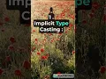 Type Casting in Java