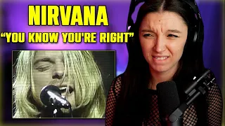Nirvana You Know You Re Right FIRST TIME REACTION LP Version 