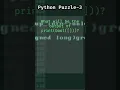 Test your Python skills with quick puzzles Solve and Learn