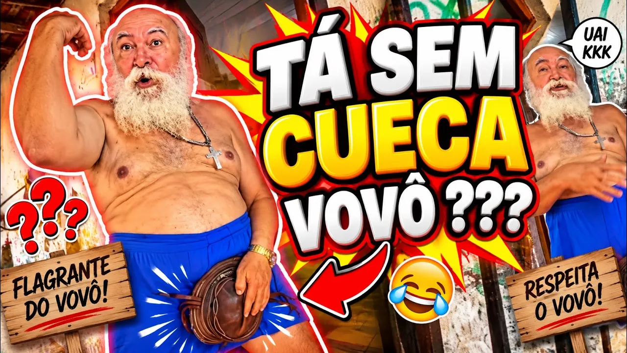 MANETIKIN PERGUNTOU SE O VEIO TAVA SEM CUECA 🤣🤣🤣 | LUIZ DO SOM
