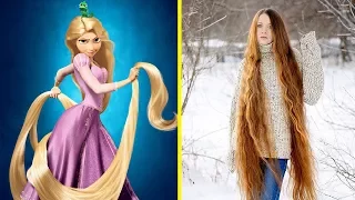 10 rapunzels in real life