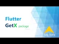 GetX flutter adding getx dependency and creating a getX application by flutter 2 5 with null