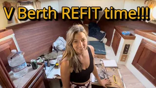 [EP 6] V BERTH- Gusts of wind- sailboat life & BLOOPERS