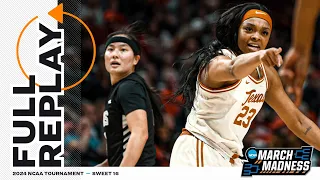 Texas vs Gonzaga 2024 NCAA women s Sweet 16 FULL REPLAY