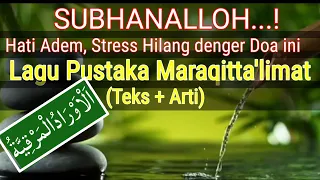 lagu pustaka maraqittalimat teks arti 
