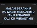 White Chorus - Terakhir [Official Lyric Video]