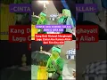 Download Lagu KANG DEDI MULYADI MENGHAYATI LAGU CINTAI AKU KARENA ALLAH DARI TEH GITA KDI