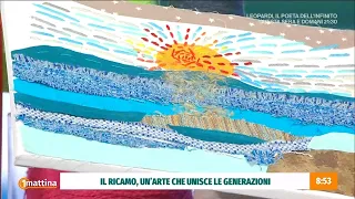 L'arte del ricamo - Unomattina 07/01/2025