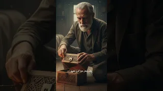 بعد سبعين عام ا من العيش في منزله وجد النجار العجوز أخيرا مفتاح الصندوق الغامض الذي ورثه عن جده 