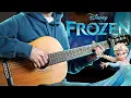Download Lagu Let It Go - Frozen (fingerstyle classical guitar cover) w/ Tabs