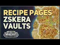 Recipe Pages WoW Zskera Vaults