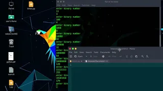 binary to decimal python code new version