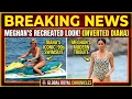 Meghan Markle invertedly recreated Princess Diana s iconic 90s swimsuit look