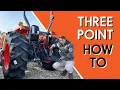 How to Use a Three Point Hitch and Attach Implements