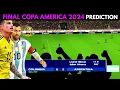 FINAL Copa America USA 2024 Prediction | PES EFootball 2025 Aethersx2 PS2 PES WGR Patch v2
