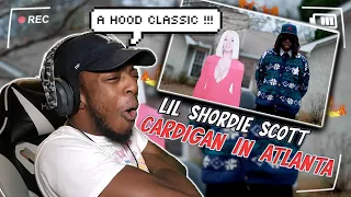 THIS A HOOD CLASSIC LOL !!! Lil Shordie Scott - Rocking A Cardigan In Atlanta - REACTION