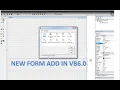 How to Add New Form in VB6 0 New Form Add In visual basic 6 0