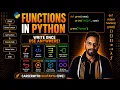 Functions in Python User Defined Functions Explained for Beginners part - 1