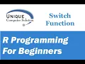 R Programming in Hindi - Switch function with Example