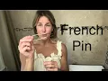 2 Ways to Use a French Pin on shoulder length hair