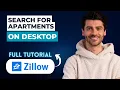 How to Search for Apartments on Zillow Desktop 2026 Full Guide