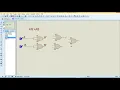 DLD XNOR Using NOR in Proteus