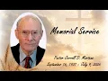 Jerroll Martens Memorial Service