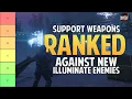 THE BEST Support Suits RANKED VS New Illuminate Enemies Helldivers 2