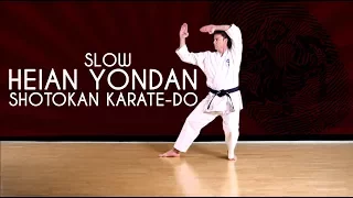 Heian Yondan SLOW Shotokan Karate Do JKA 