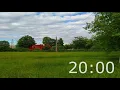 Download Lagu Cozy Village Ambience with Relaxing Music and 20 Minute Timer
