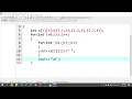 Two Dimensional Array 2D Array with program example - C Programming Language Hindi 42