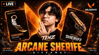 TenZ Claim your Arcane Sheriff skins now player usually reduced to