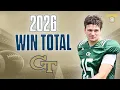 Georgia Tech 2026 Season Yellow Jackets Win Total Predictions Cover 3 College Football