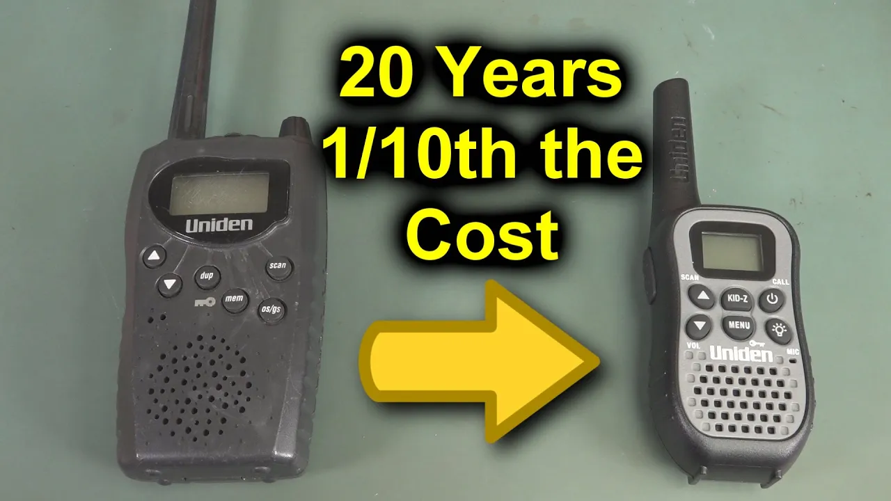 EEVblog #1275 - Uniden UHF Walkie Talkie Teardowns