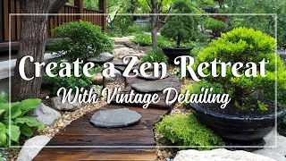 Oriental Garden Escape For Your Home Courtyard Rustic Elegance With Vintage Exotic Detailing 