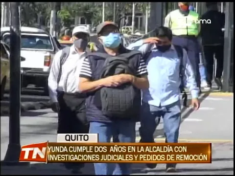 Yunda cumple dos años en la alcaldía con investigaciones judiciales y pedidos de remoción