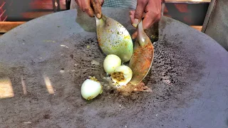 Most Epic Egg Sunday Single Tadka Famous The Omlet in Shop Egg Street Food Indian Street Food