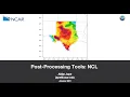 The NCL Post-processing Tool