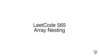 LeetCode 565 Array Nesting