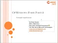 Notepad application in C - Window form Part