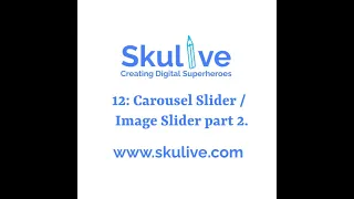 12 Carousel Slider Image Slider part 2 and