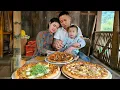 Download Lagu How to Make Pizza with Sausage, Squid, and Cheese to Sell at the Market | Trieu Thi Thuy