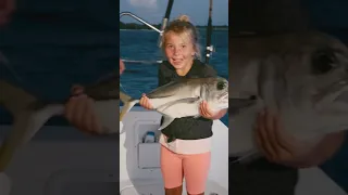 She Could Hardly Hold It! 😂🐟 #sailingfamily