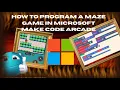 How to code your own maze in Microsoft Makecode Arcade
