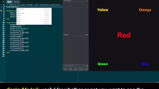 Codea Tutorials -Color Troll in Lua iPad Programming Part 1