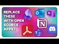 OPEN SOURCE alternatives for the MOST POPULAR productivity apps 2026 edition