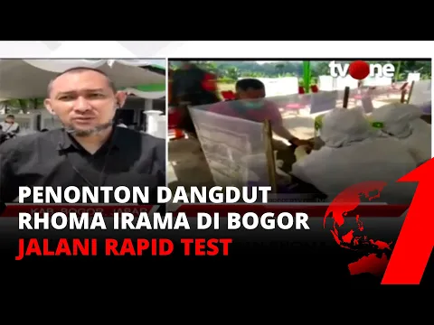 Gugus Tugas Gelar Rapid Test Penonton Dangdutan Rhoma Irama | tvOne