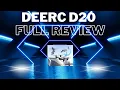 Deerc D20 mini Camera Drone Review Deerc App Setup Captured on Iphone14 Pro Flight Rev 2023